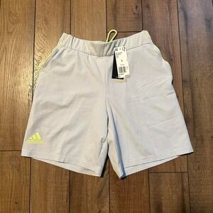 Adidas ML athletic shorts‎ gray and green size small